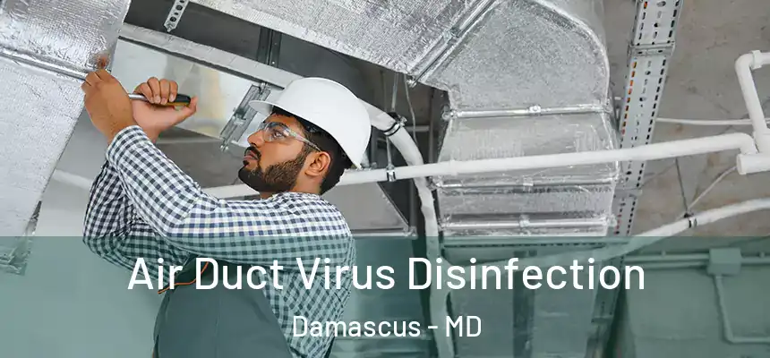  Air Duct Virus Disinfection Damascus - MD