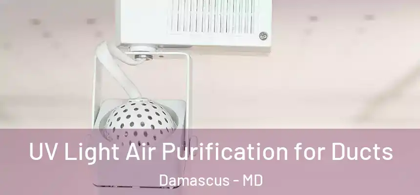  UV Light Air Purification for Ducts Damascus - MD